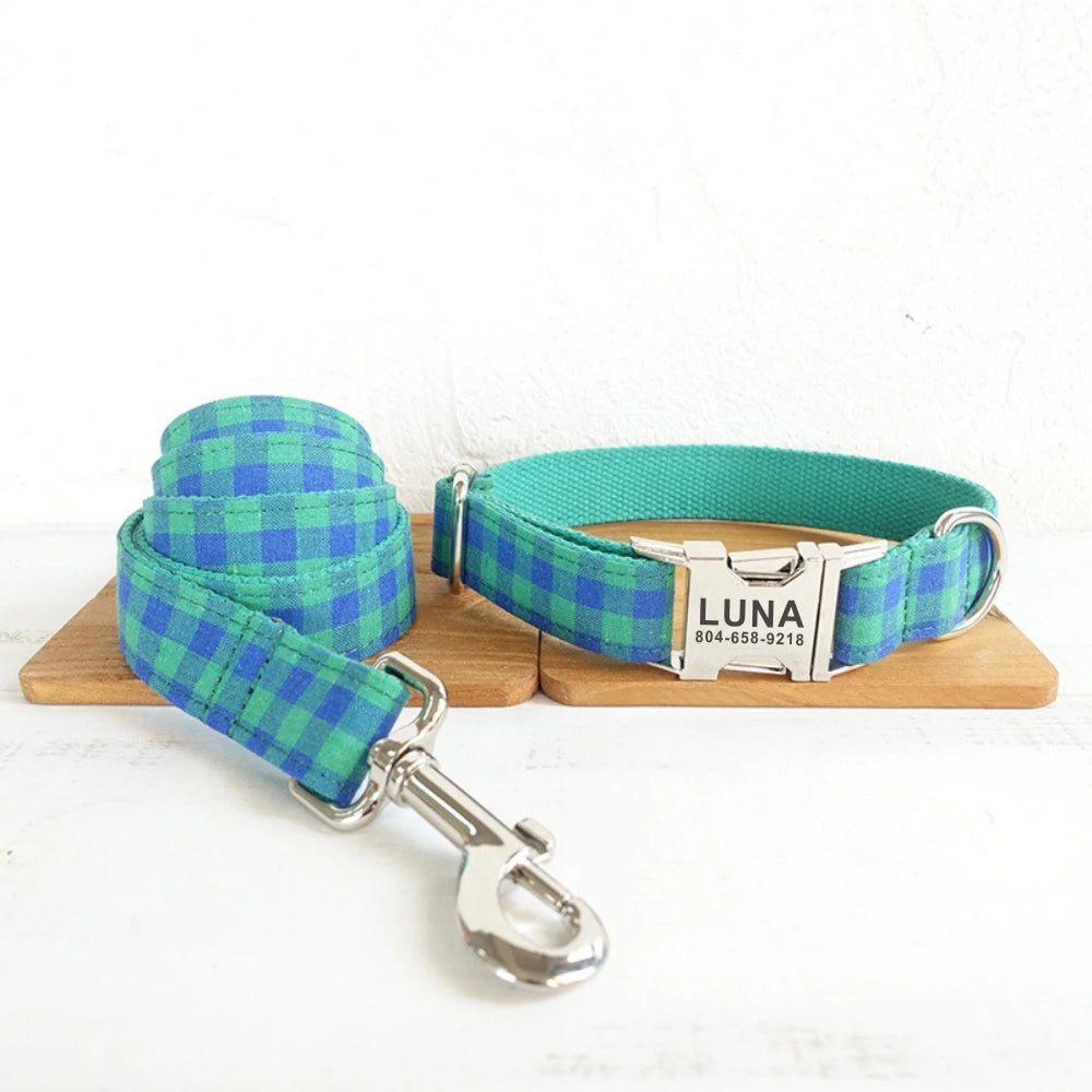 Blue Green Plaid