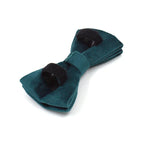 Vintage Emerald Green Velvet