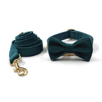 Vintage Emerald Green Velvet