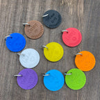 Circle Silicone Pet Tag