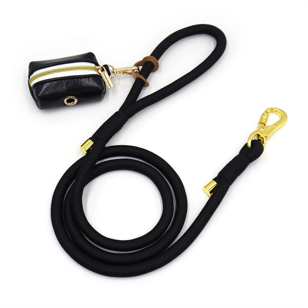 Black Leather + Rope