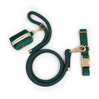 Emerald Green Velvet + Rope