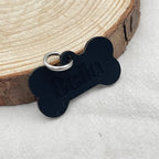 Bone Silicone Name Tag