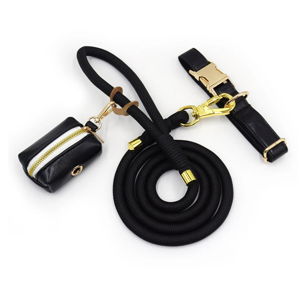 Black Leather + Rope