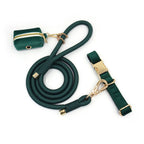 Emerald Green Velvet + Rope
