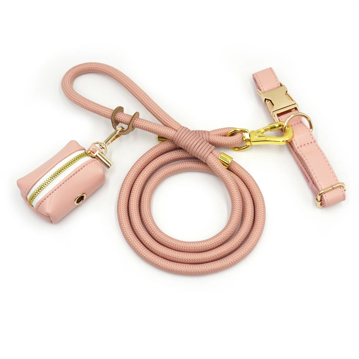 Pink Leather + Rope