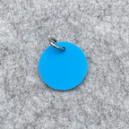 Circle Silicone Pet Tag