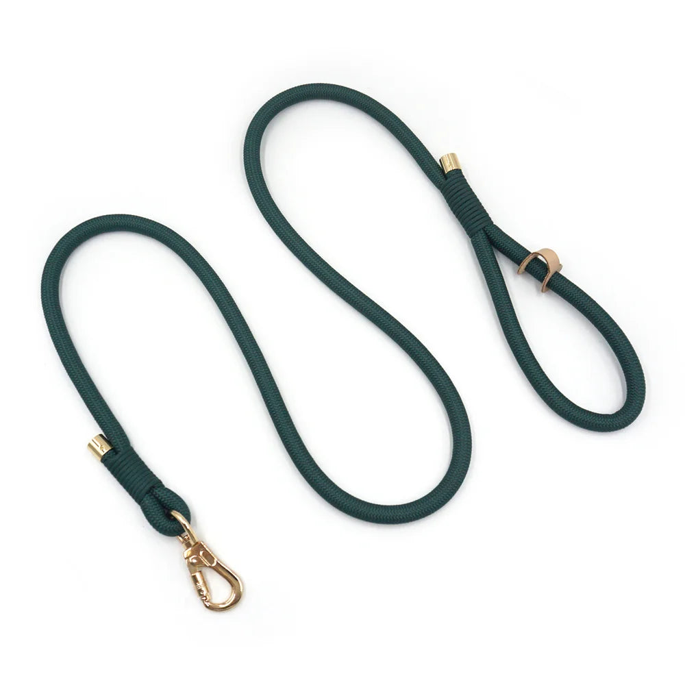 Emerald Green Velvet + Rope