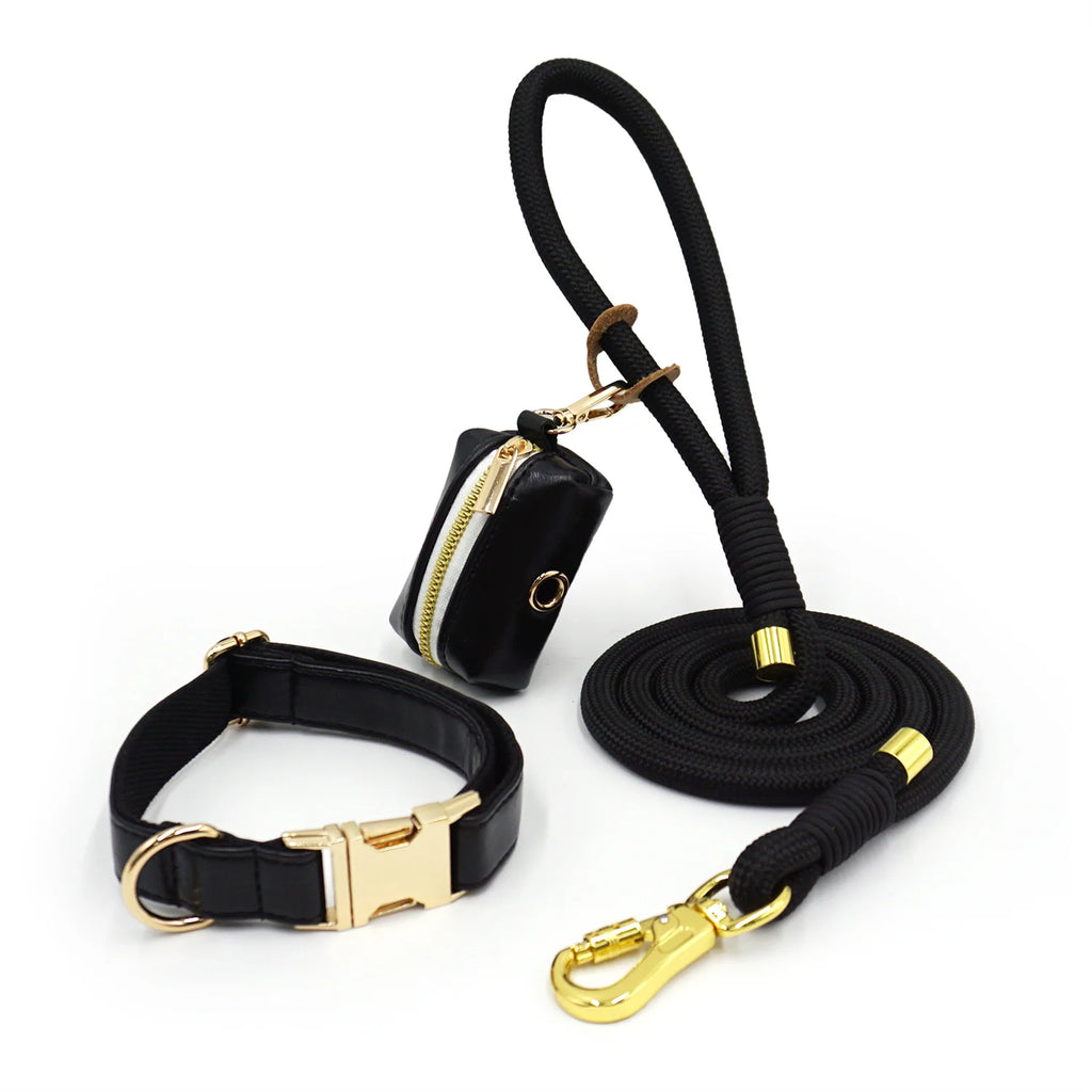 Black Leather + Rope