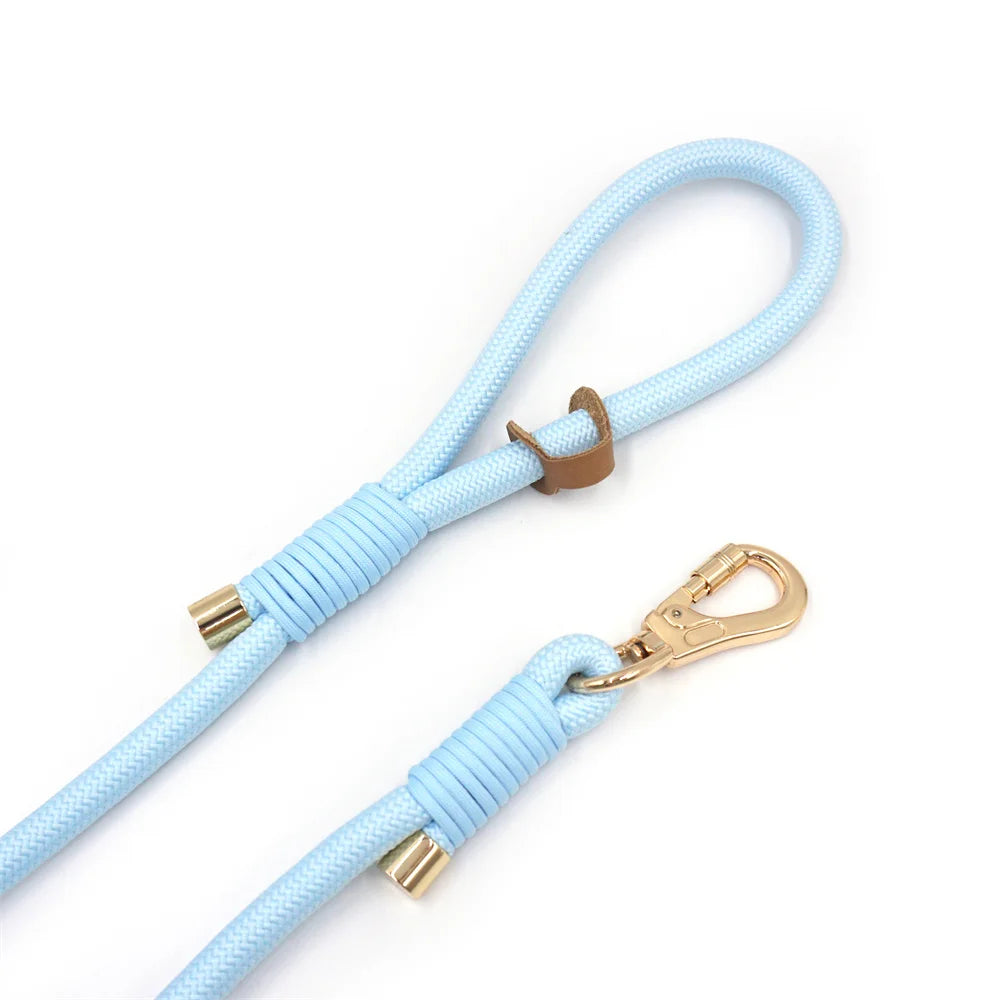 Sky Blue Velvet + Rope