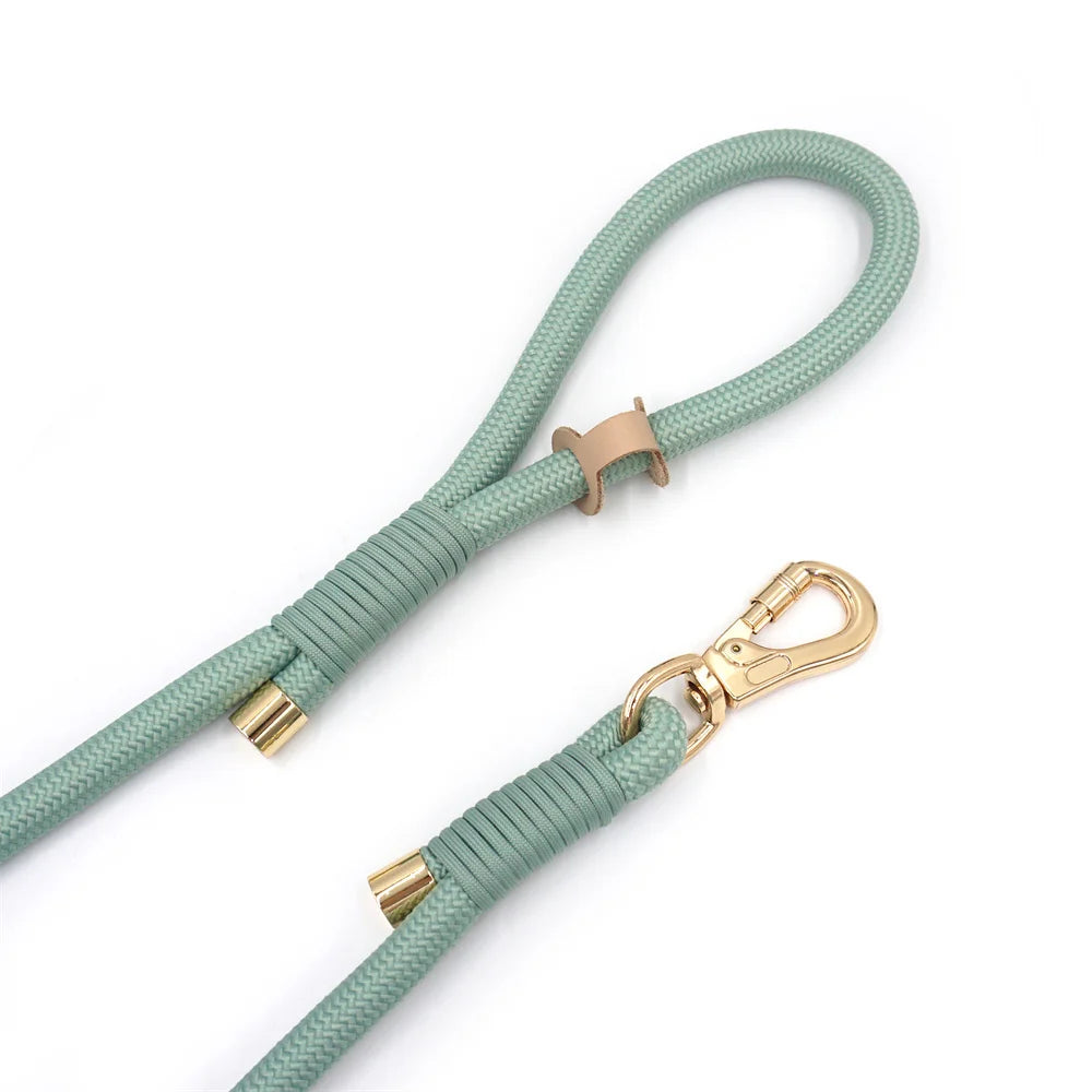 Mint Green Velvet + Rope