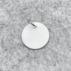 Circle Silicone Pet Tag