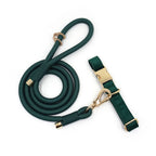 Emerald Green Velvet + Rope
