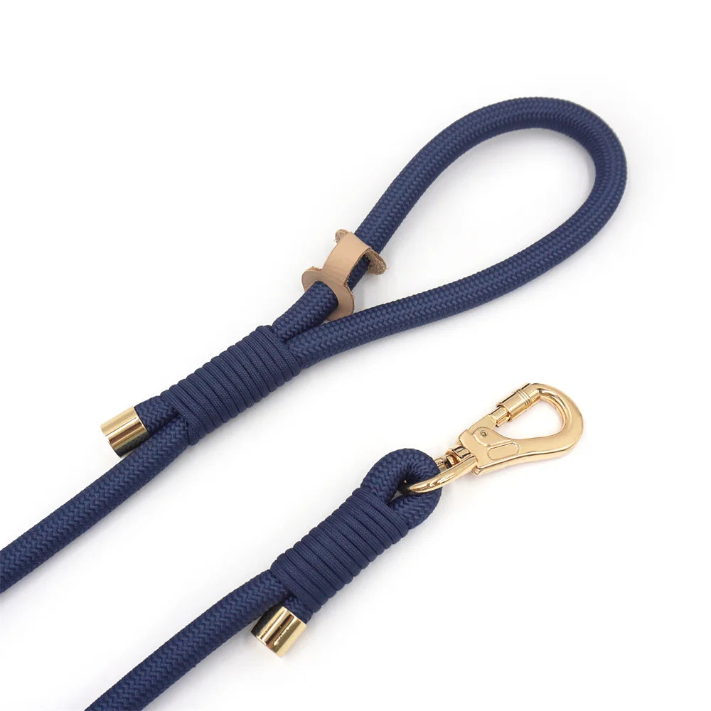 Navy Blue Velvet + Rope