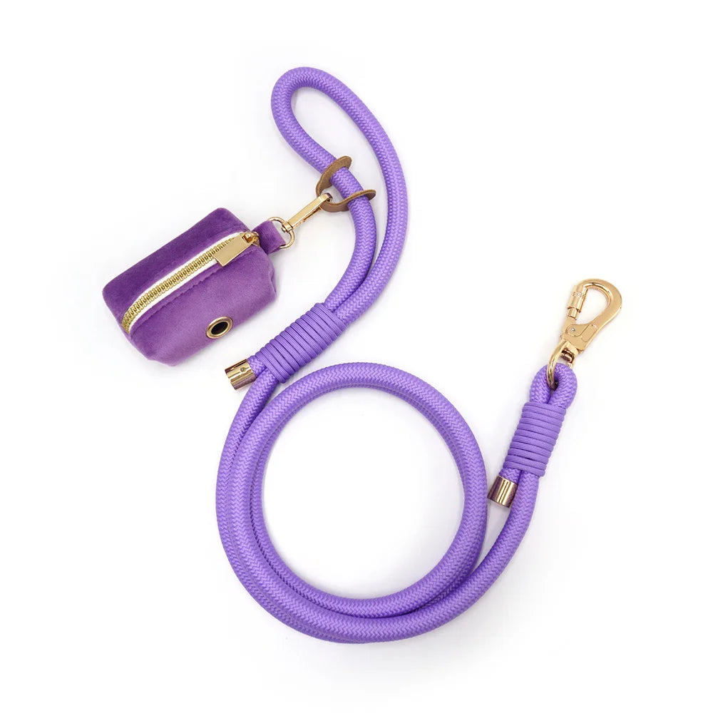 Purple Velvet + Rope