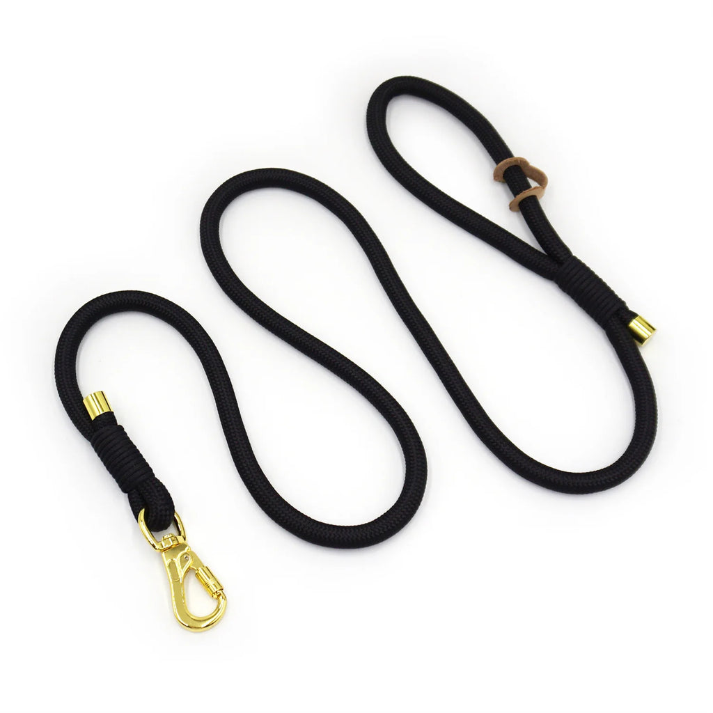 Black Leather + Rope