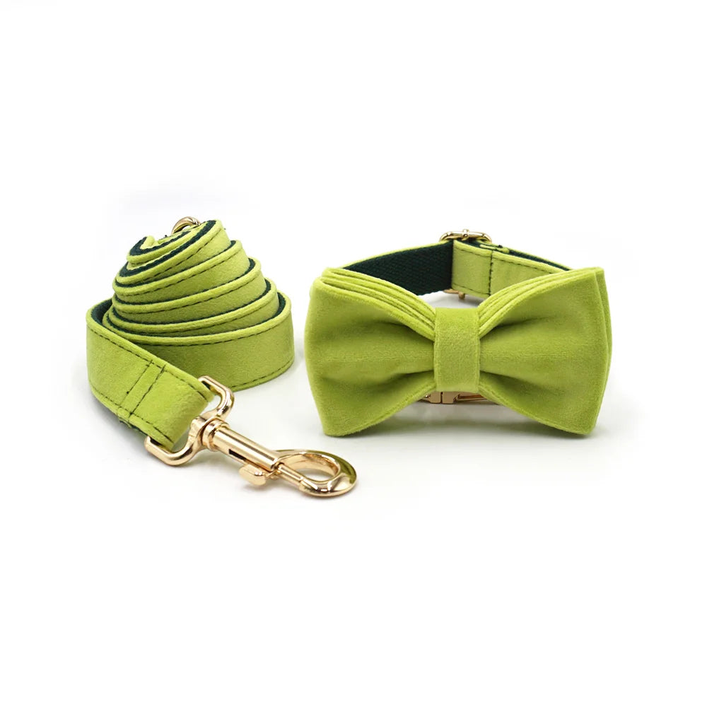 Avocado Green Velvet