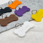 Bone Silicone Name Tag