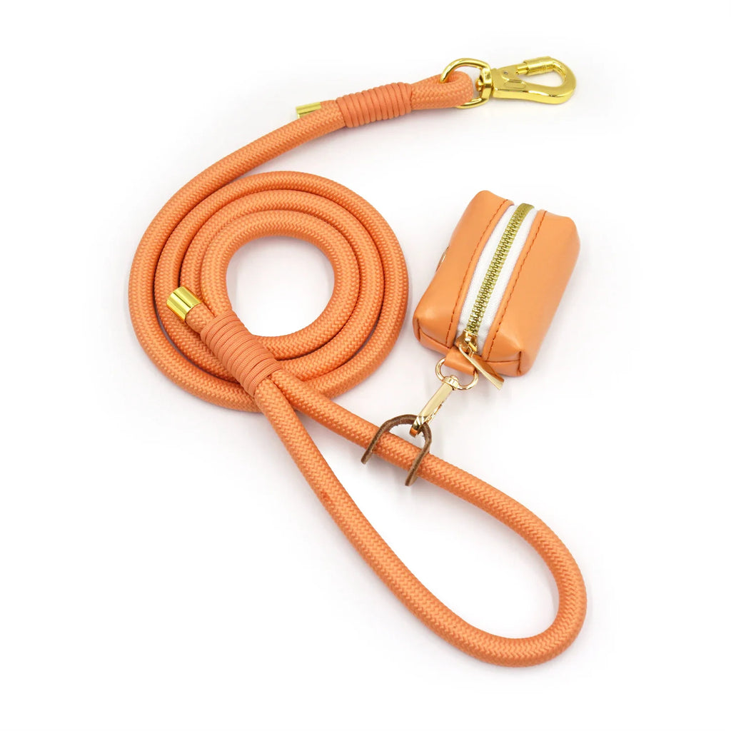 Orange Leather + Rope