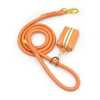 Orange Leather + Rope