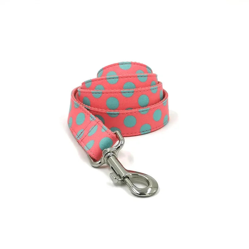 Pink Green Polkadot