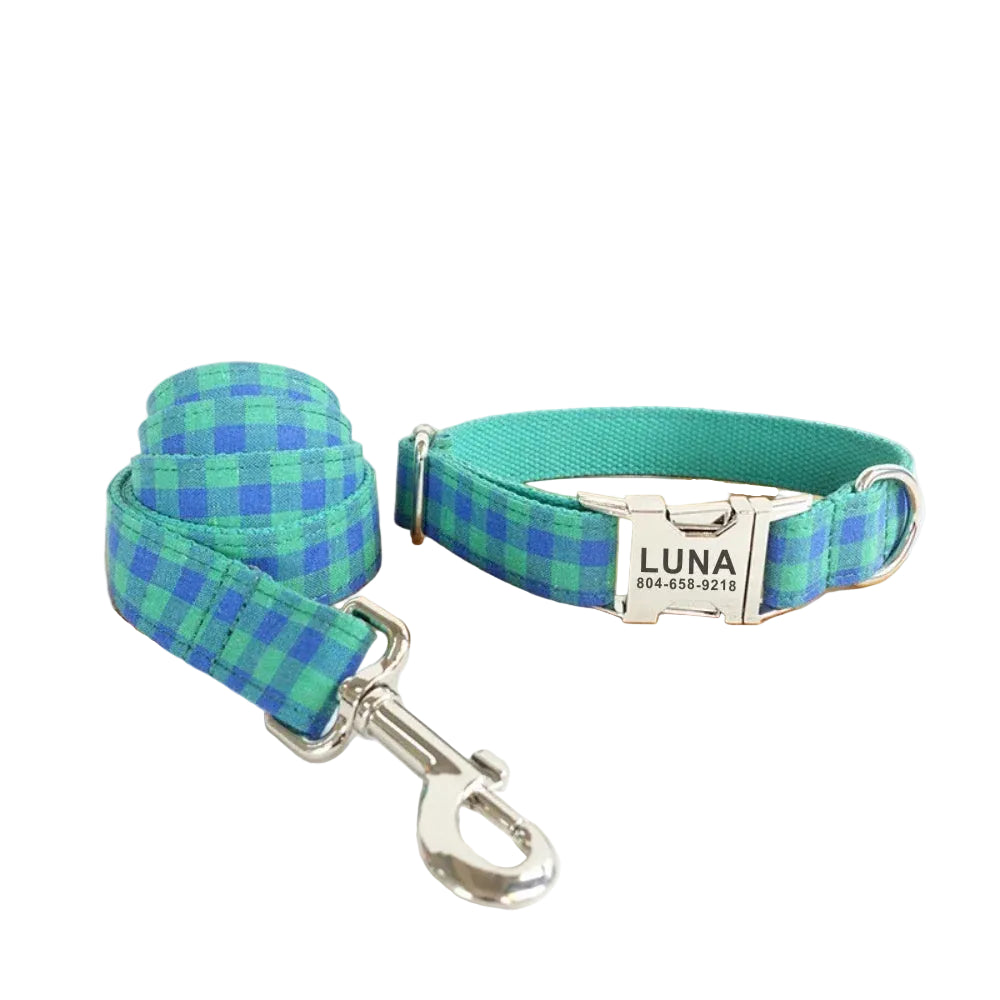 Blue Green Plaid