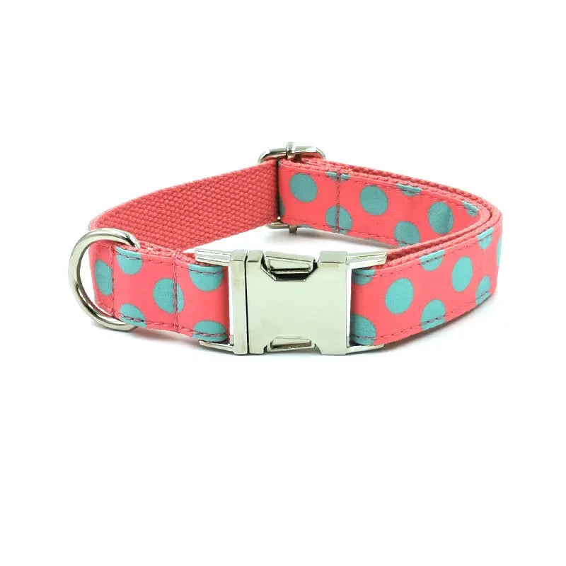 Pink Green Polkadot