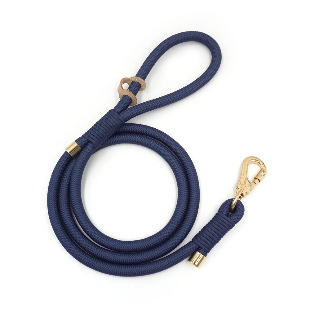 Navy Blue Velvet + Rope