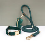 Emerald Green Velvet + Rope