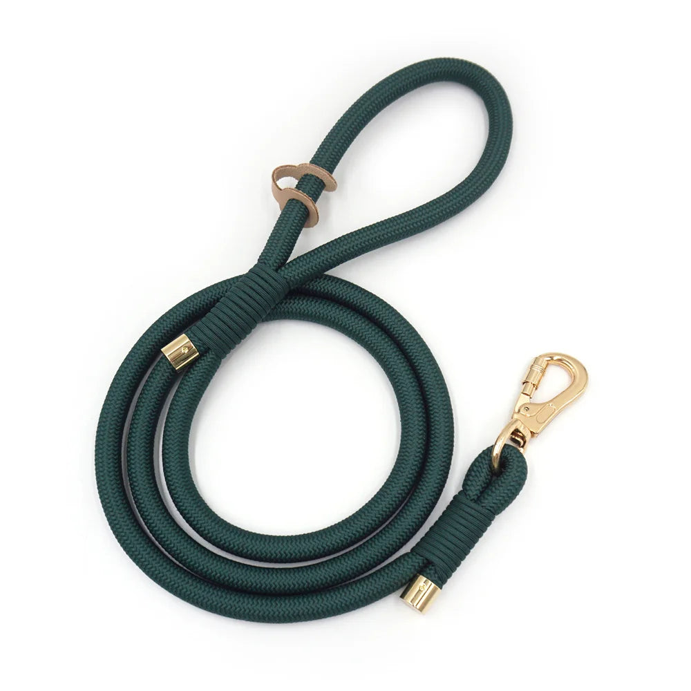 Emerald Green Velvet + Rope