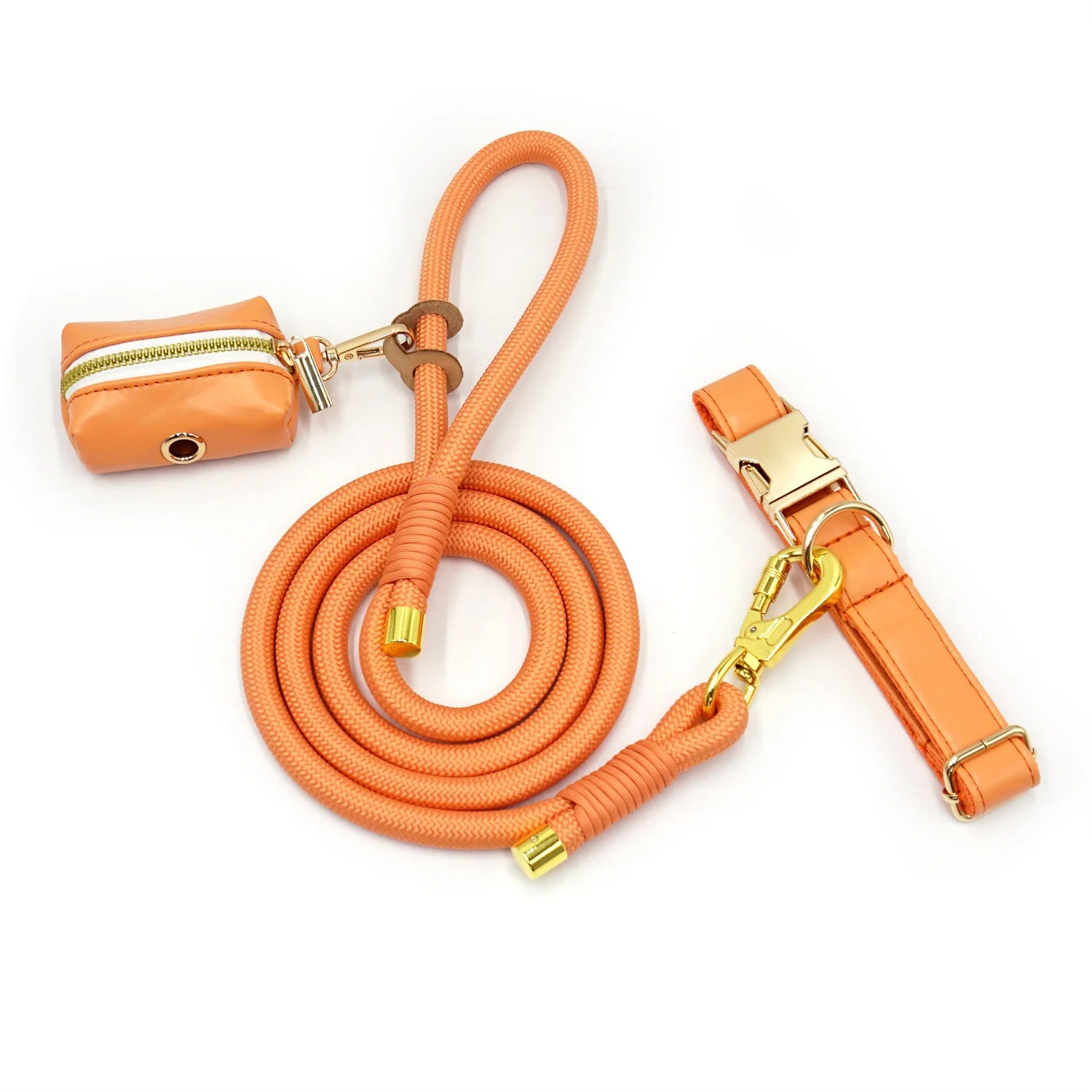 Orange Leather + Rope