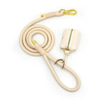 Cream Leather + Rope