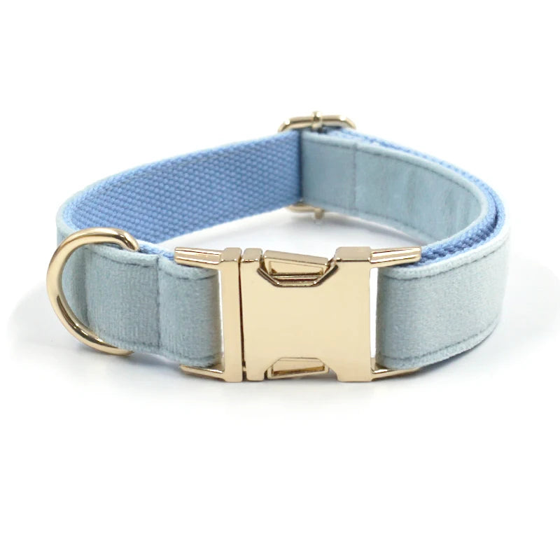 Sky Blue Velvet + Rope