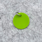 Circle Silicone Pet Tag