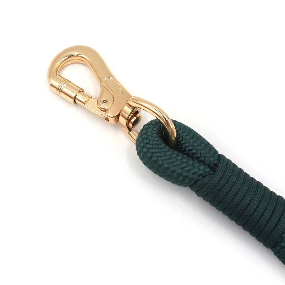Emerald Green Velvet + Rope