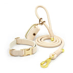 Cream Leather + Rope