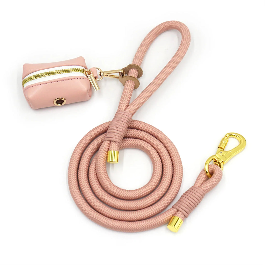 Pink Leather + Rope