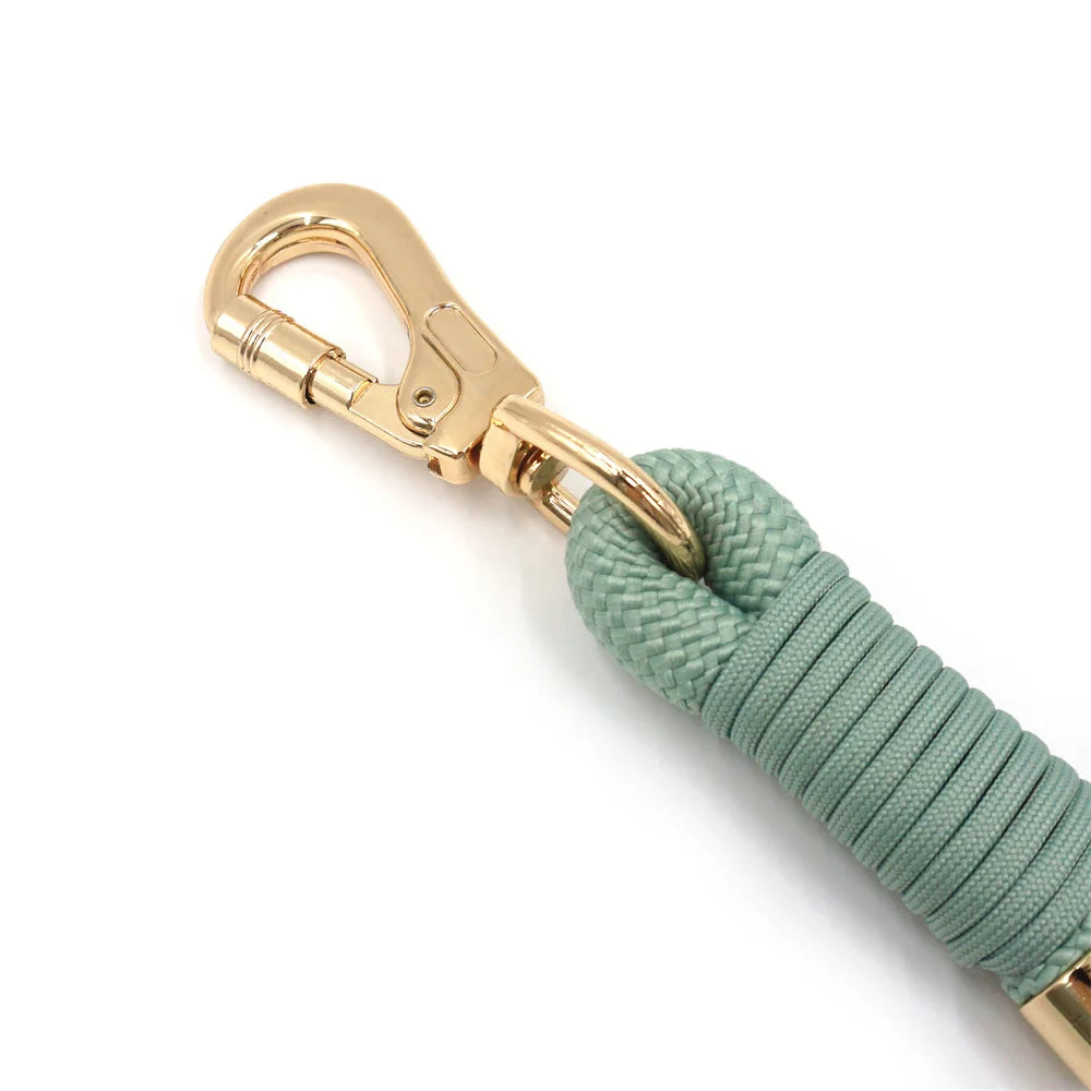 Mint Green Velvet + Rope