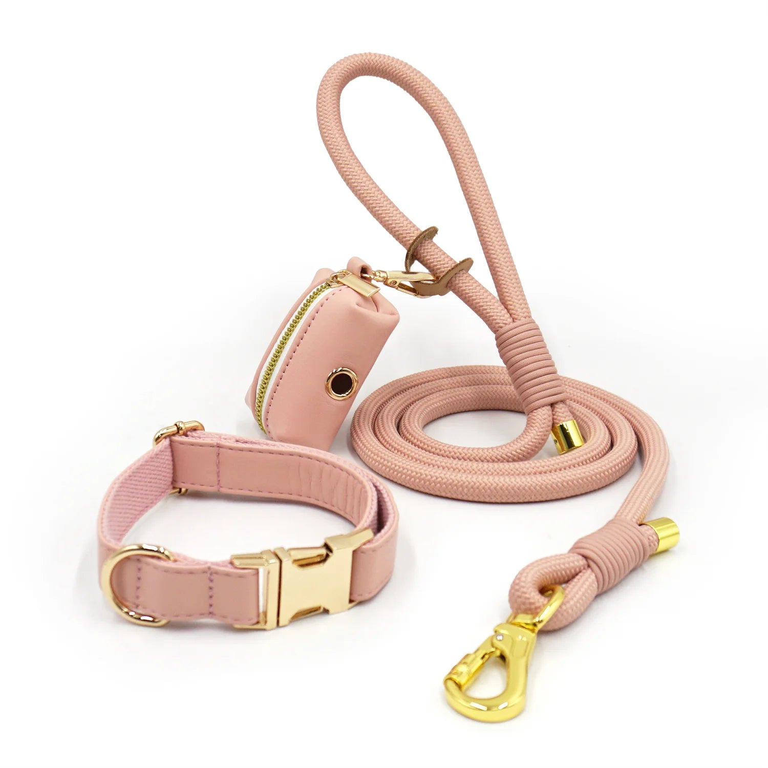 Pink Leather + Rope