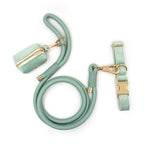 Mint Green Velvet + Rope
