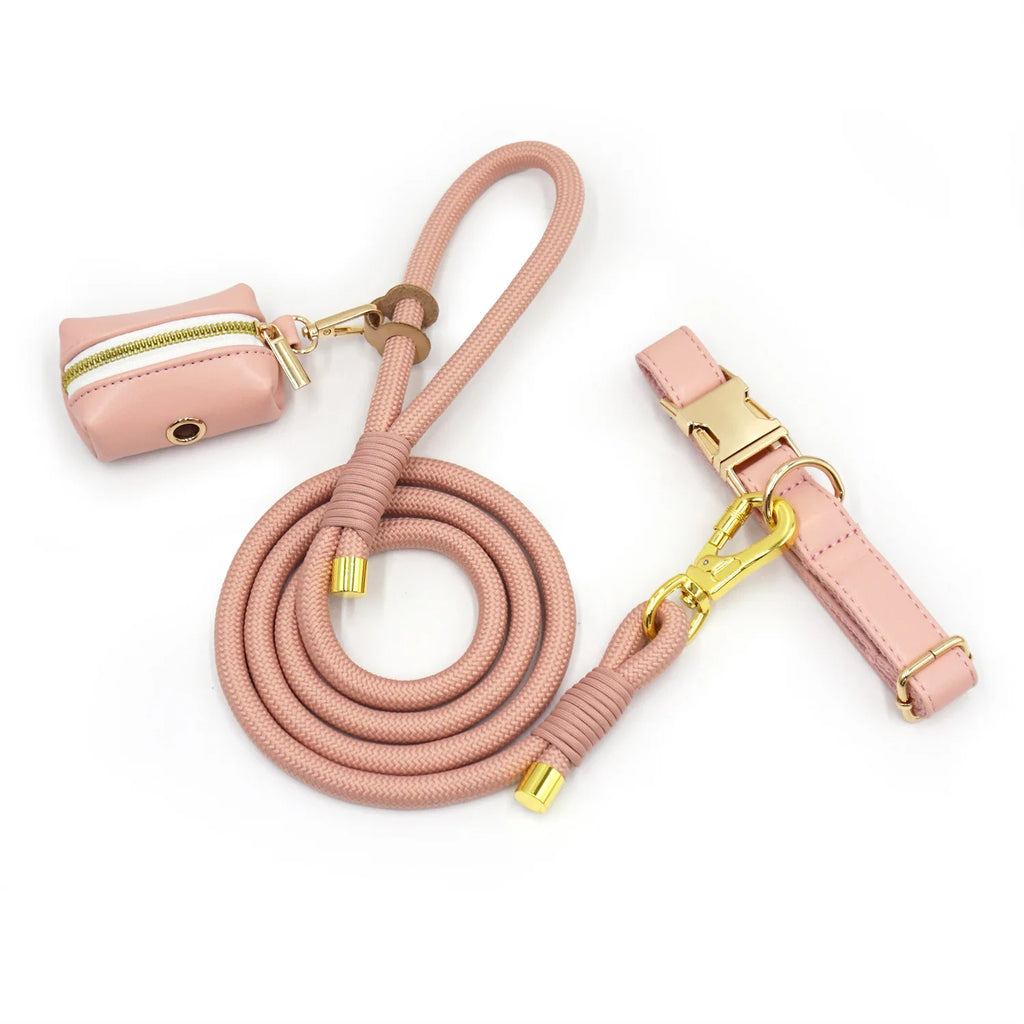 Pink Leather + Rope