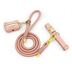 Pink Leather + Rope