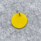 Circle Silicone Pet Tag