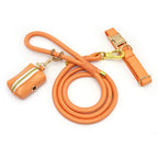Orange Leather + Rope