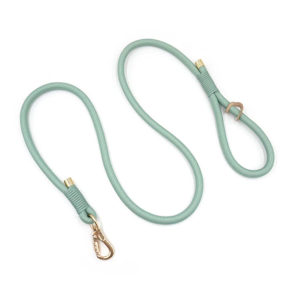 Mint Green Velvet + Rope
