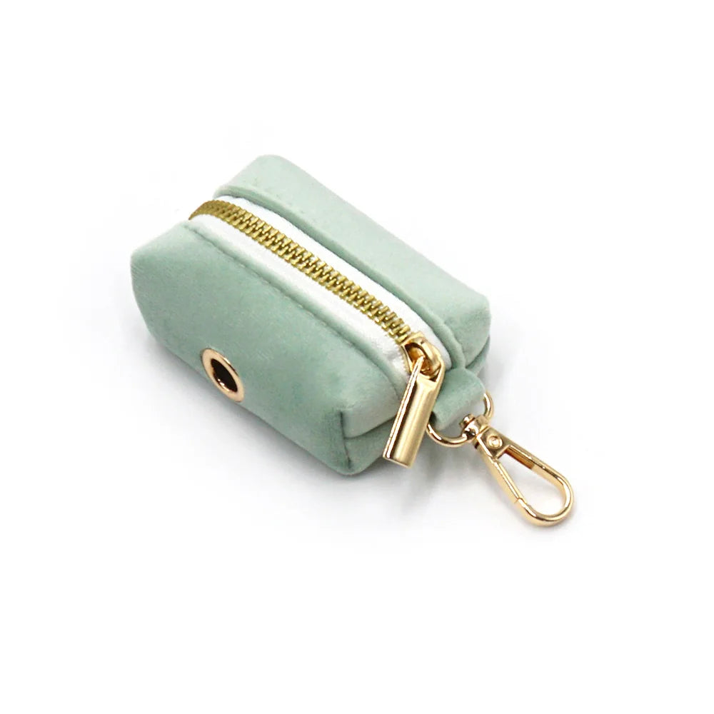 Mint Pink Velvet