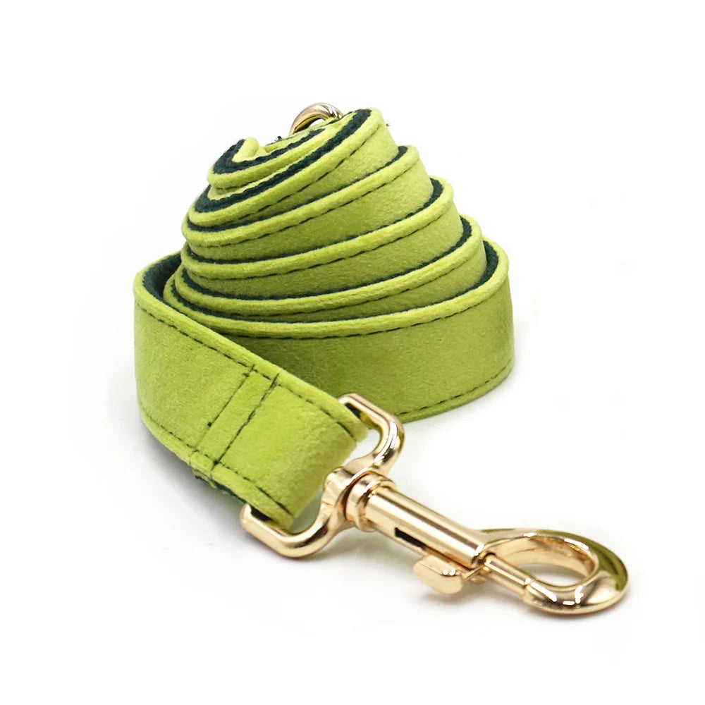 Avocado Green Velvet