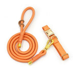 Orange Leather + Rope