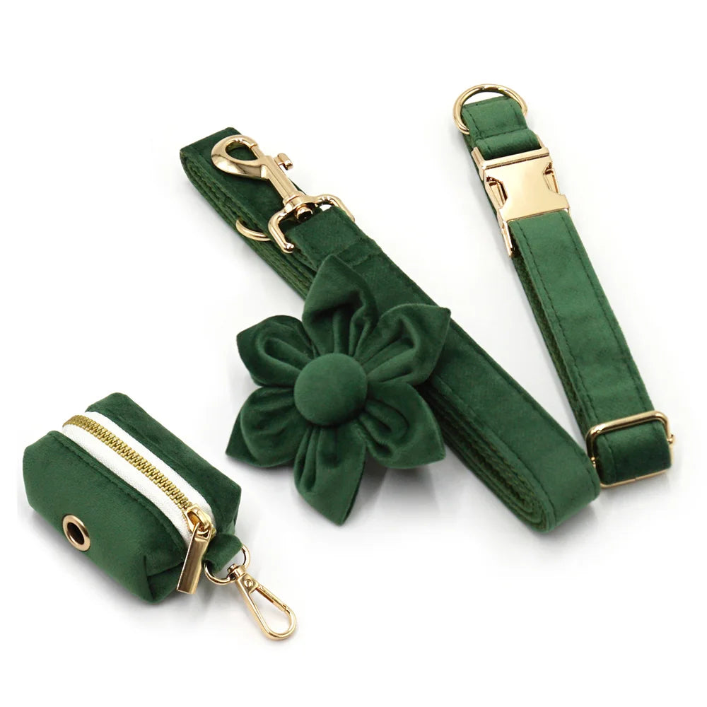 Peacock Green Velvet