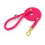Hot Pink Leather + Rope